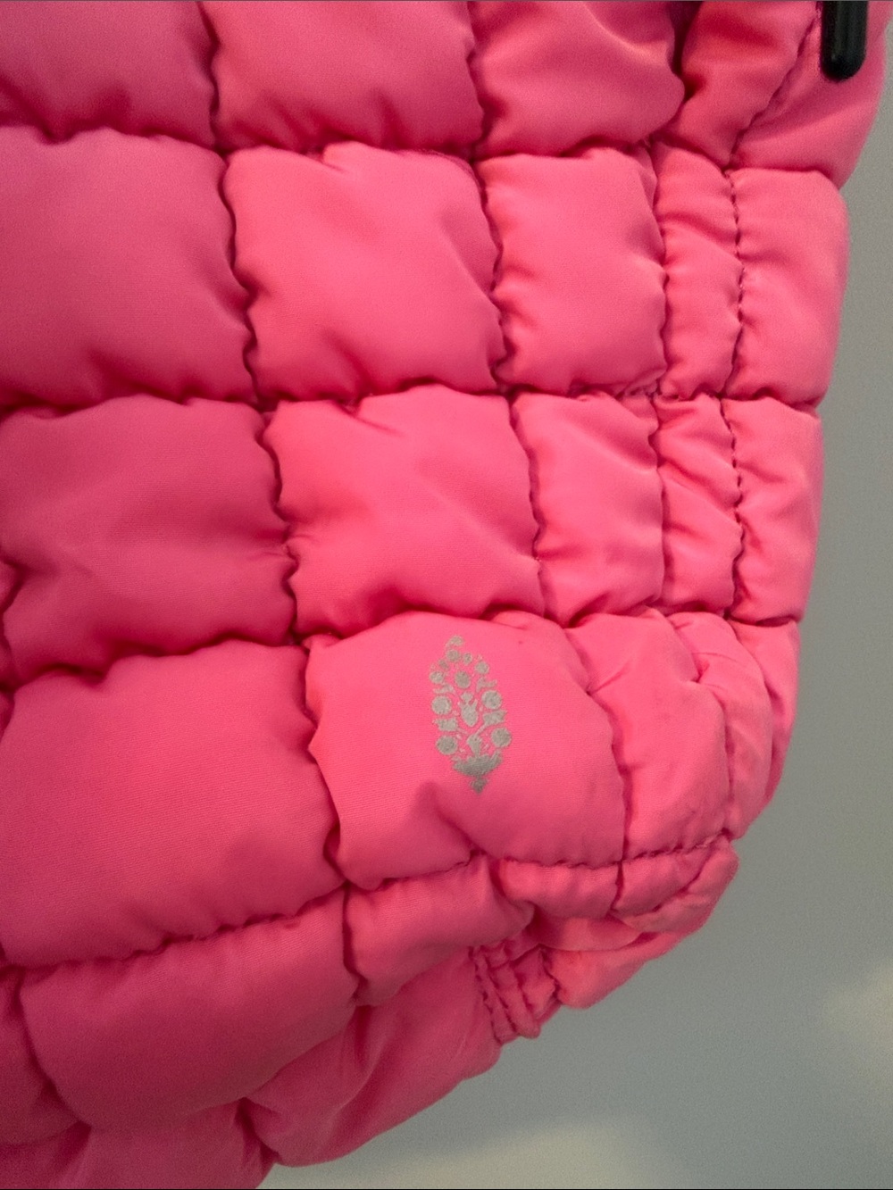 Free People Movement Pink Quilted Shoulder Bag - Picture 2 of 6